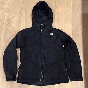 The North Face ski/snowboard jacket Black Womens XS